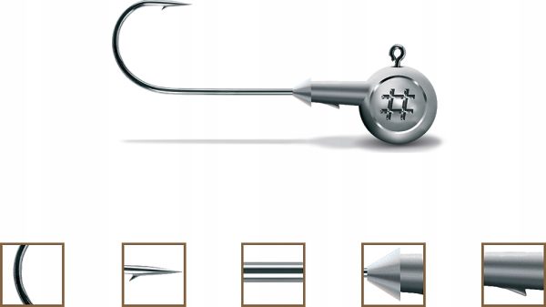 Джиг головка OWNER JIG HEADS PRECISION JH #4 14G BC (3шт/упак)