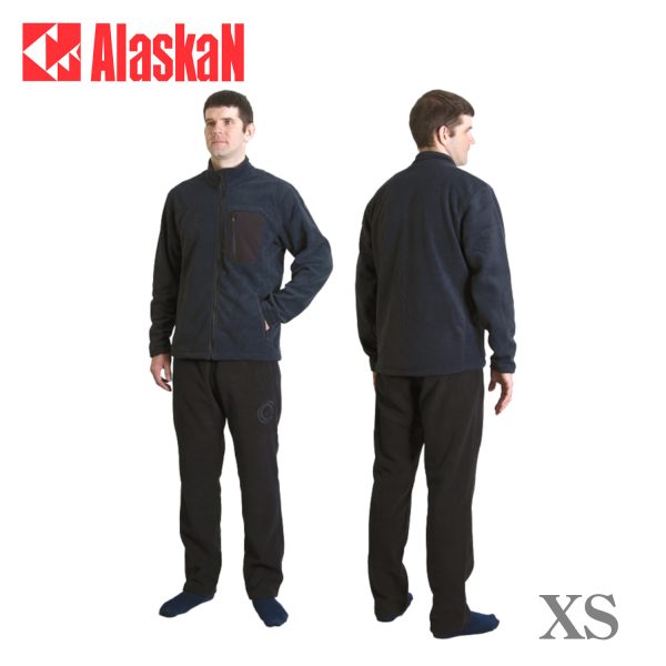 Флисовый комплект Royal Fish серый р-р XS
