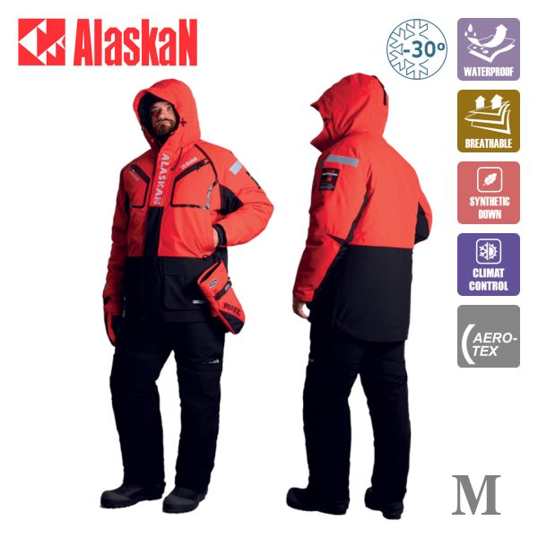 Костюм зимний Alaskan Cherokee поддерживающий  M красный/черный