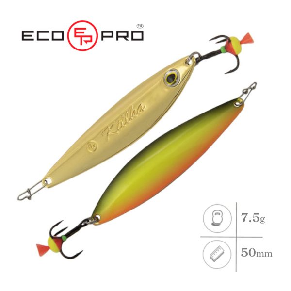 Блесна вертикальная ECOPRO Killka 50мм 7.5г, FRG