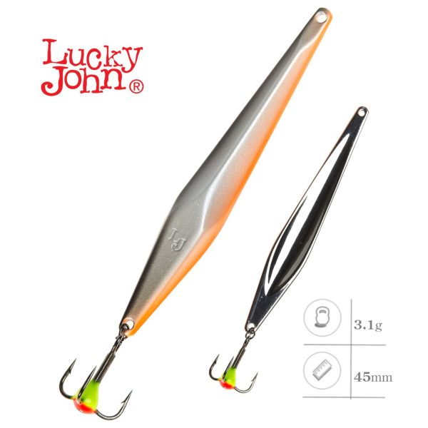 Блесна вертикальная зимняя Lucky John SHINER 45мм M
