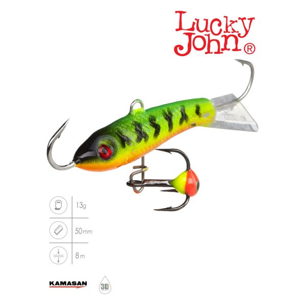 Балансир Lucky John CLASSIC 5 с тр. 50мм/20
