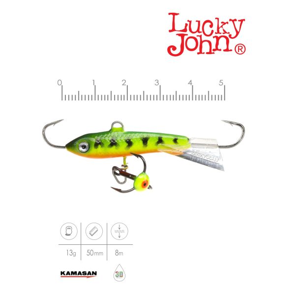 Балансир Lucky John CLASSIC 5 с тр. 50мм/20 — изображение 3