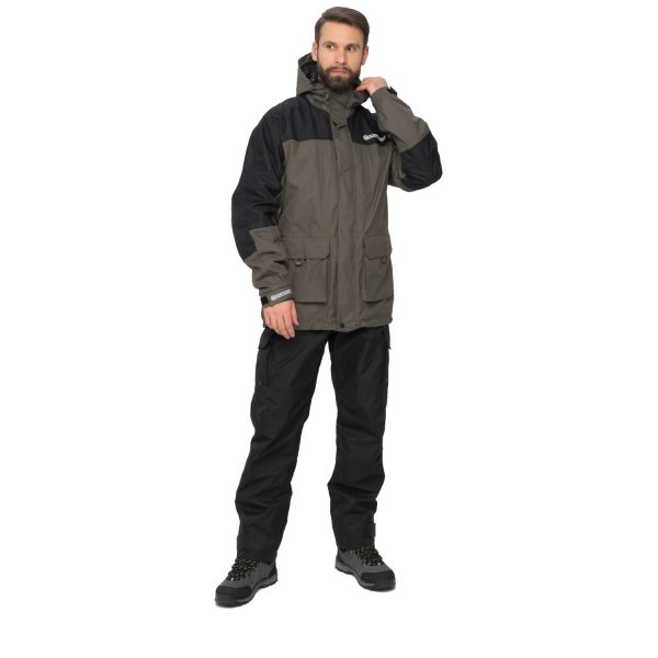 Костюм демисезонный Юкон цвет Хаки ткань Breathable (Размер: 60-62, Рост: 170-176)