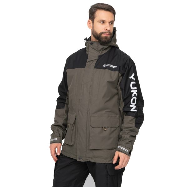 Костюм демисезонный Юкон цвет Хаки ткань Breathable (Размер: 52-54, Рост: 182-188) — изображение 3