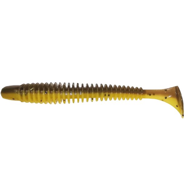 Виброхвост SAN-VIBRO RAKETA 117 Col.27 (BROWN LIME SHAD)