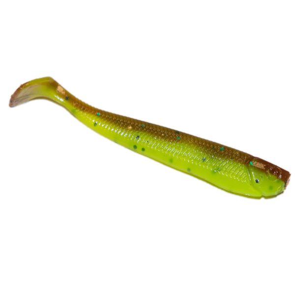Виброхвост SAN-VIBRO UKLEIKA 80 Col.27 (BROWN LIME SHAD)