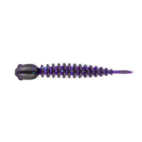 Виброхвост SAN-WORM GOLOVASTIK 100 (Col. 04 VIOLET)
