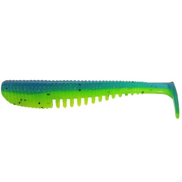 Виброхвост SAN-VIBRO BRUNA 85 Col.21 (ICE CHARTREUSE)