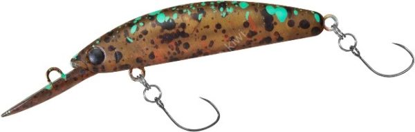 Воблер DAIWA PRESSO DOUBLECLUTCH60SHF YADOKU BROUN, 60mm, 2,8g