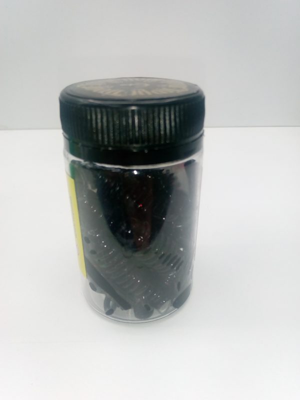 Силиконовая приманка Trout Bait Beaver 65 (Бобёр) цвет:Черный / запах:Чеснок
