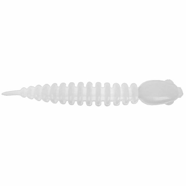 Силиконовая приманка Trout Bait Chub 65 (Головастик) цвет:Белый / запах:Сыр