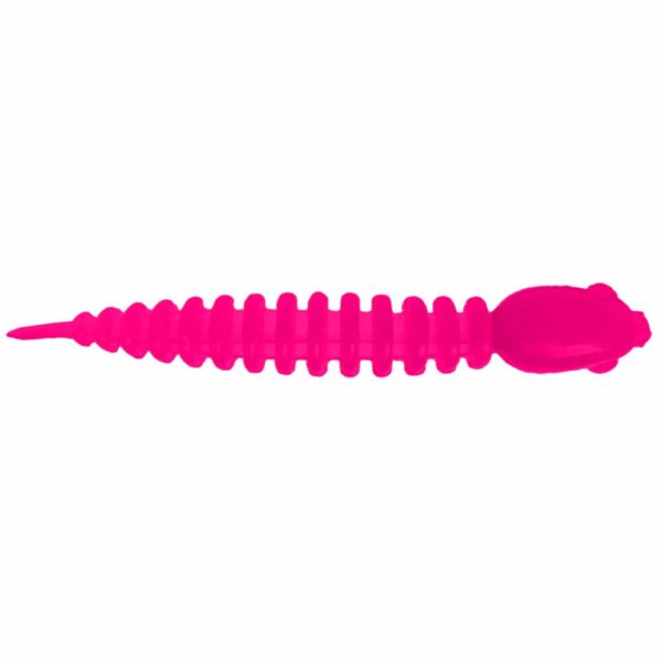 Силиконовая приманка Trout Bait Chub 65 (Головастик) цвет:Розовый / запах:Чеснок