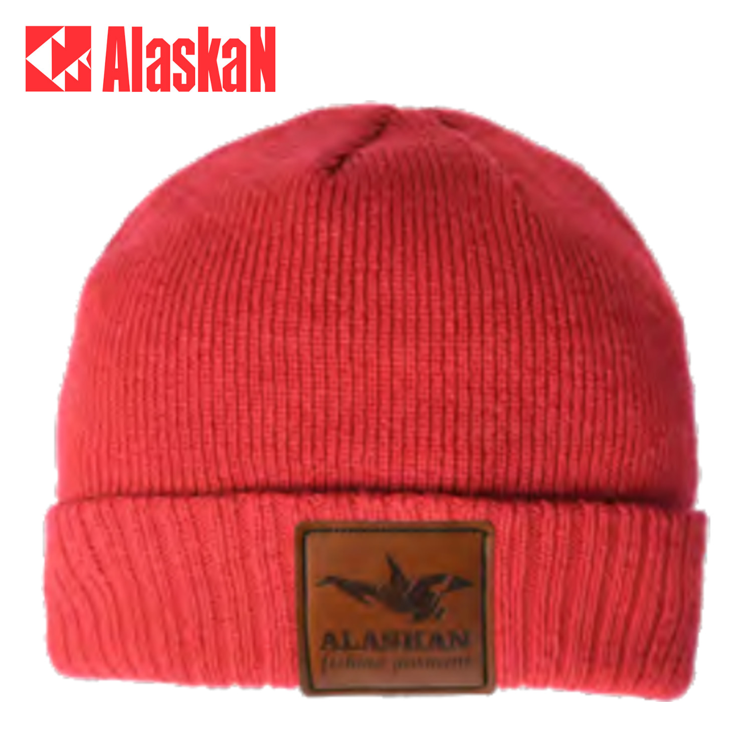 Шапка Alaskan Hat Beanie красная L, 52-54