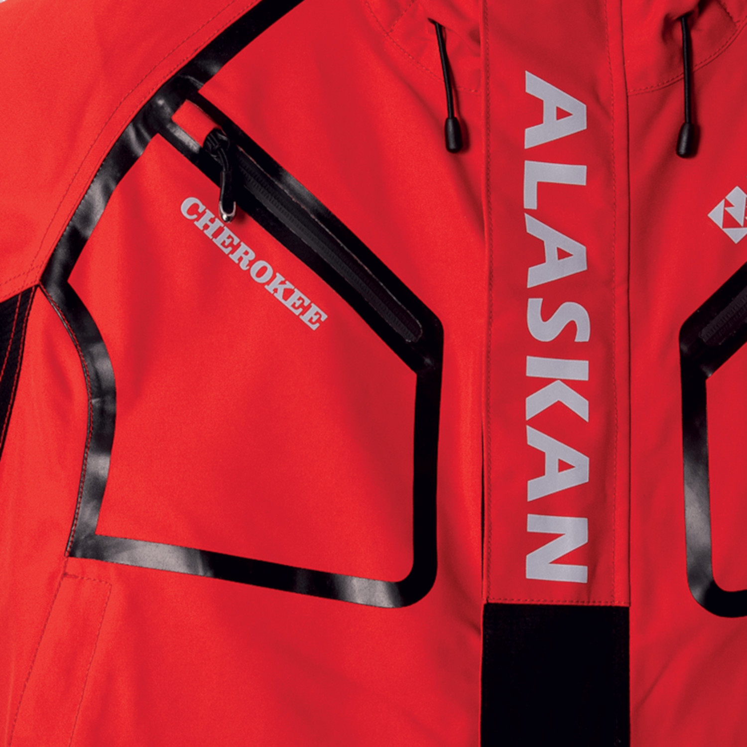Костюм зимний Alaskan Cherokee поддерживающий XL красный/черный — изображение 4