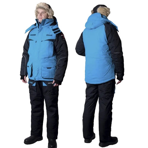 Костюм зимний Alaskan New Polar M3 т.серый/черный XL — изображение 3