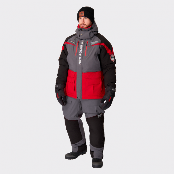 Костюм зимний Alaskan NewPolar M11, размер M, красн/сер/черн